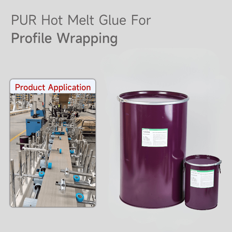 Profile Wrapping PUR Hot Melt Adhesives
